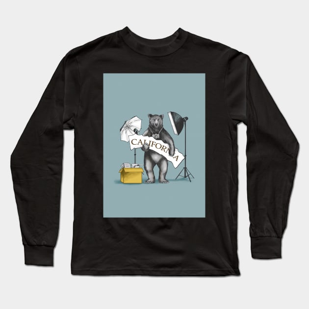 bear Long Sleeve T-Shirt by juwara